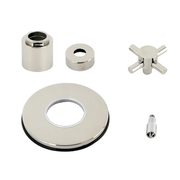 Kingston Brass KS3036DXT Three-Way Diverter Valve Trim, Polished Nickel KS3036DXT - main